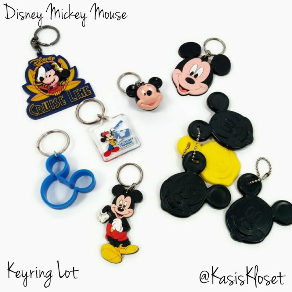 Disney Mickey Mouse Keyrings & Balloon Weights
